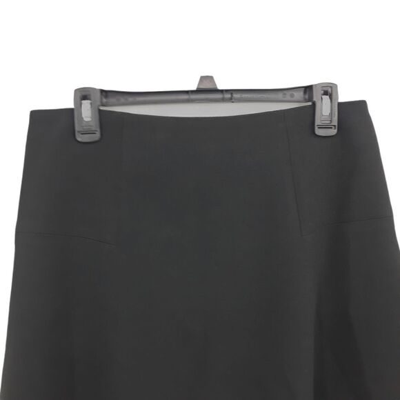 Ann Taylor Loft Acedemia Aline Floral Laser Cutout Scalloped Hem Skirt Blk Sz 6 - Picture 4 of 12